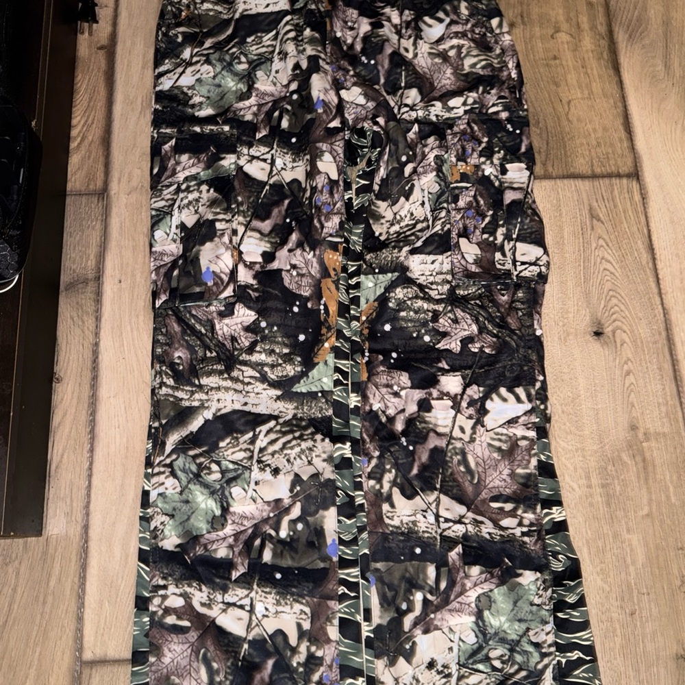 Camouflage Patterned Pants